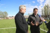 La ciudad suma una nueva cancha de fútbol 8 en el barrio El Progreso