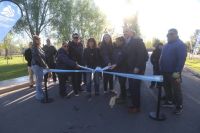 Pasqualini y Ousset inauguraron 100 cuadras de asfalto y anunciaron 155 más para Altos del Limay