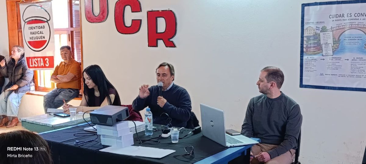 La UCR reunió a afiliados y simpatizantes en Zapala y llamó a construir una alternativa política para Neuquén