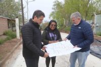 “Los neuquinos somos eficientes”, aseguró Gaido al confirmar que las obras de asfalto y pluviales en Villa Ceferino terminan en diciembre