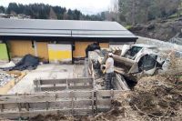 Avanza al 80 % la obra de readecuación exterior de la Escuela Infantil N°82