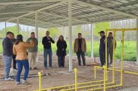 La sala de elaboración de alimentos de San Patricio del Chañar cuenta con un avance del 42 por ciento