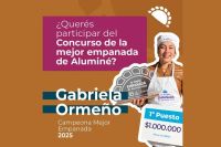 Para celebrar su 111° aniversario Aluminé busca la mejor empanada