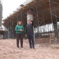 Avanza el puente de calle Jujuy del nuevo Acceso Norte: “Viene muy rápido”, destacaron Gaido y Pasqualini