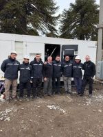 Avanzan obras de reserva fría para fortalecer el abastecimiento eléctrico en Caviahue-Copahue, Aluminé y Loncopué