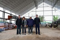 Gaido y Pasqualini recorrieron la obra del SAF de Melipal y anunciaron que se inaugurará en febrero