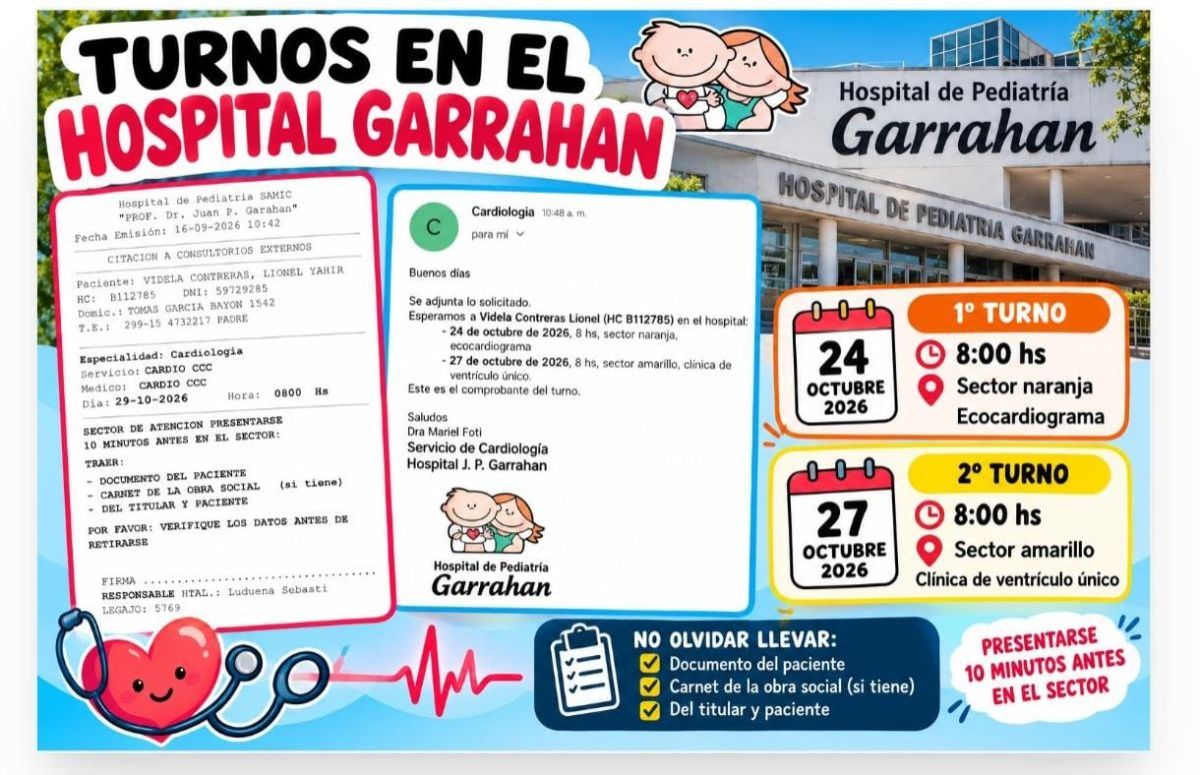 Solidaridad: el pequeño Lionel ya pasó por tres cirugías a corazón abierto y necesita de tu ayuda para viajar a Buenos Aires